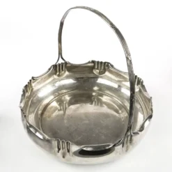 Panier à fruits Art Nouveau, argent, Kaiser, Allemagne, début du 20e siècle