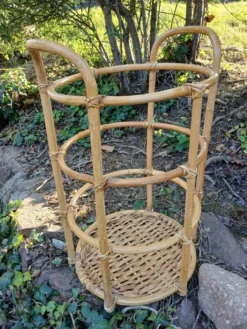 Panier à linge en osier