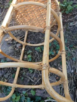 Panier à linge en osier