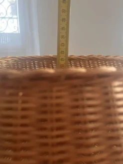 Panier éléphant en rotin