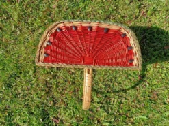 Panier pastèque rétro