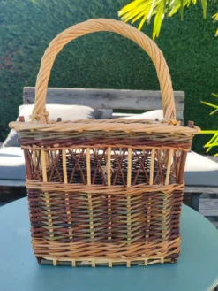 Panier vintage en osier
