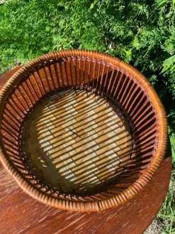 Panière en osier
