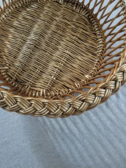 Panière en rotin