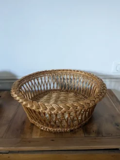 Panière en rotin