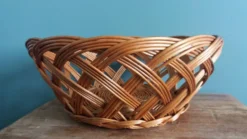 Panières en osier, paniers corbeilles 24 et 29 cm