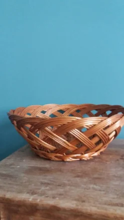 Panières en osier, paniers corbeilles 24 et 29 cm