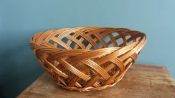 Panières en osier, paniers corbeilles 24 et 29 cm
