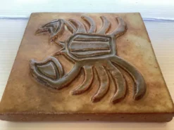 Panneau en grès crabe cancer armogrès Belgium