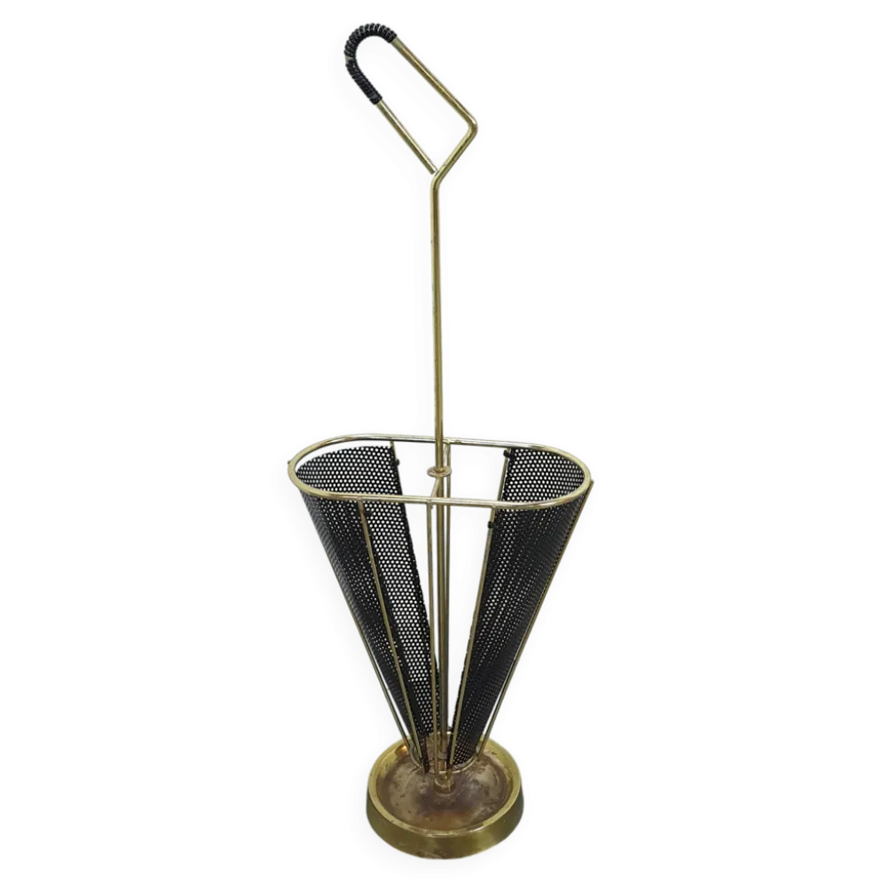 Paraplubak en métal doré
