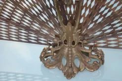 Pare cheminée/pare feu bronze fin 19ème