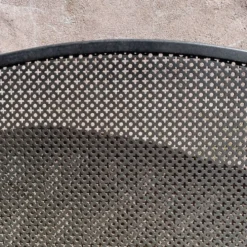 Pare feu de cheminée grille en métal et fleurs de Lys en fonte
