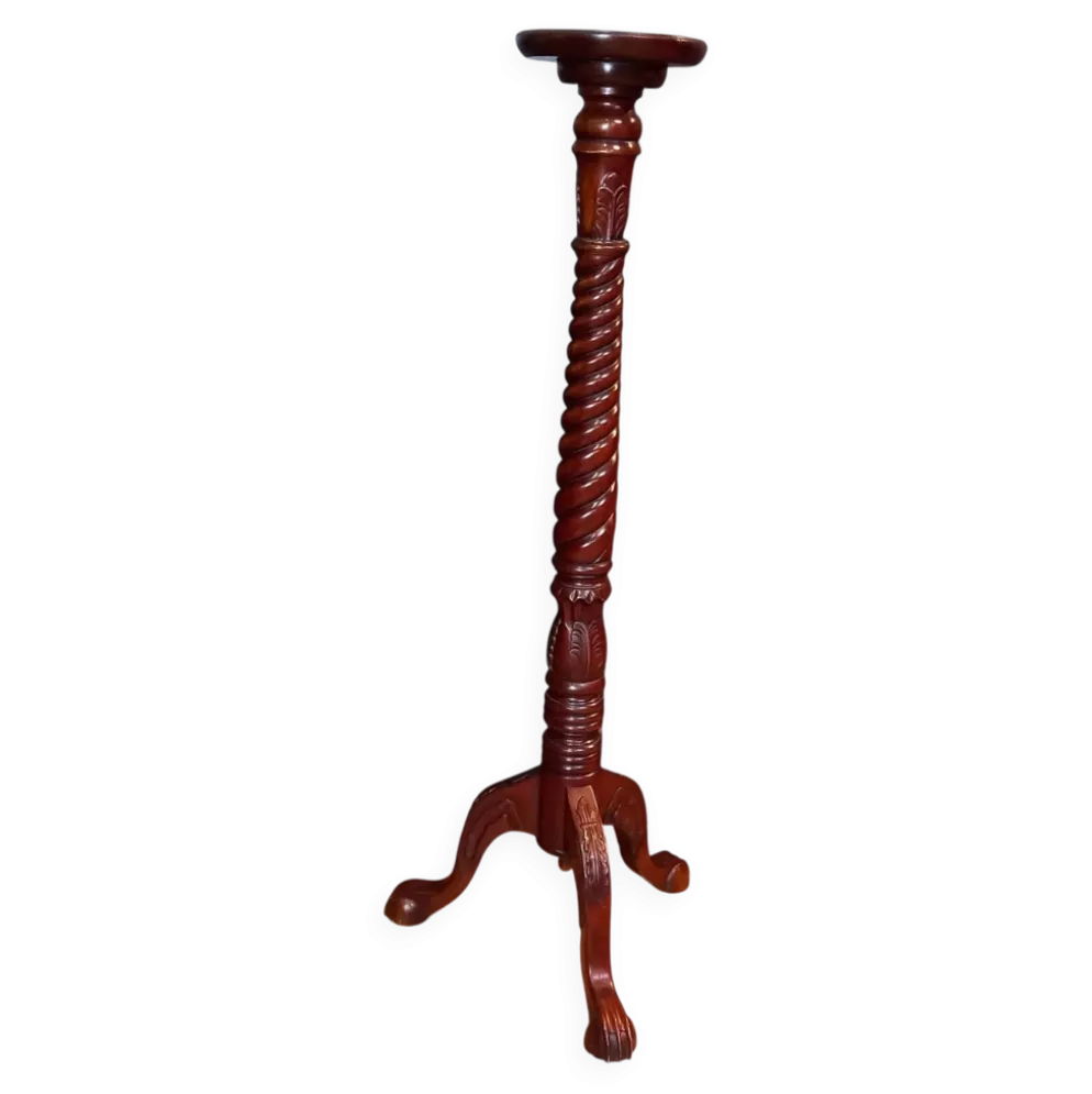 Pédestal victorien antique