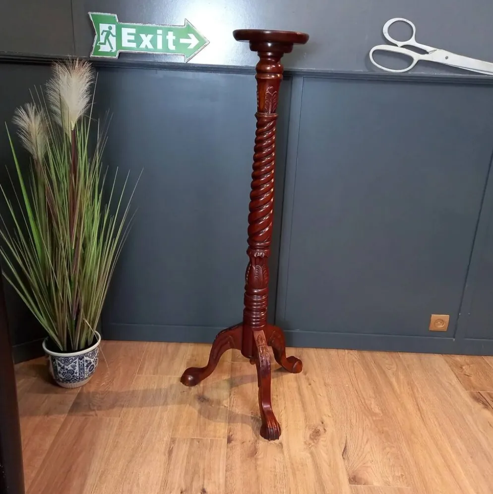 Pédestal victorien antique
