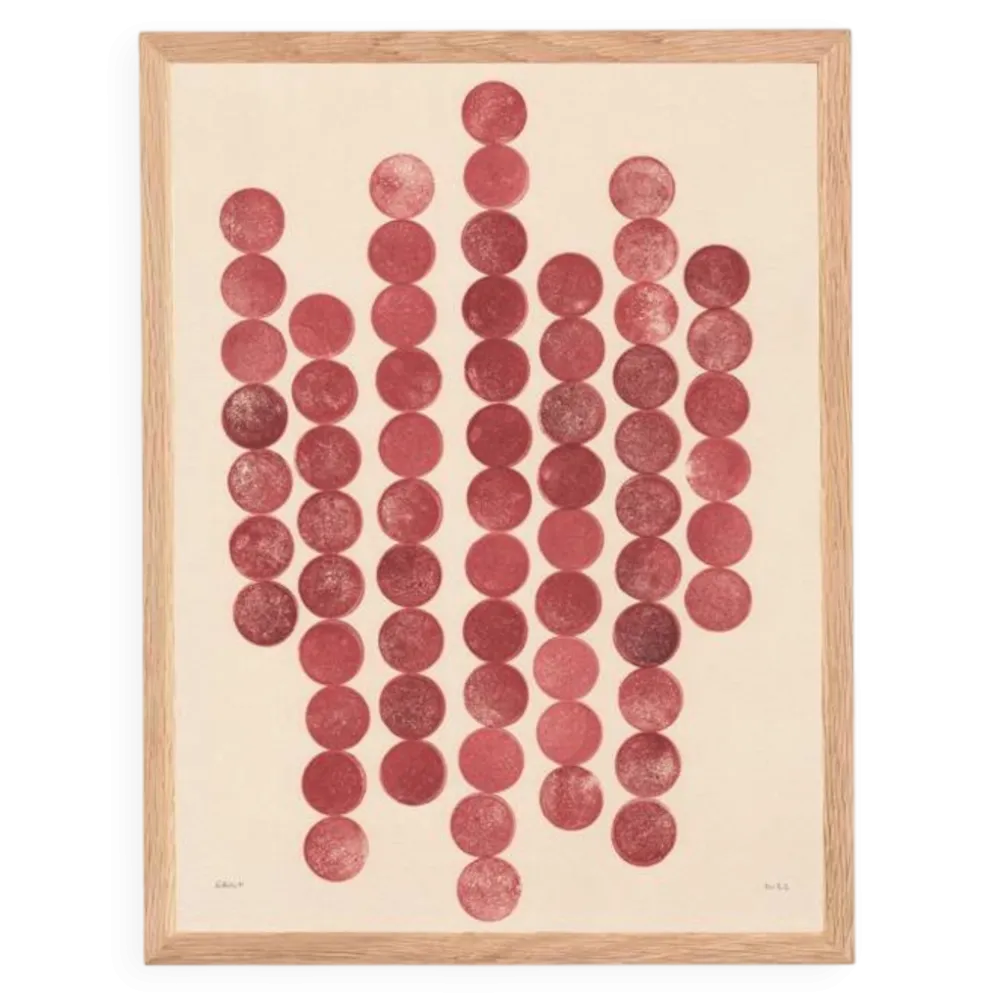 Peinture abstraite - illustration abstraite signée Eawy