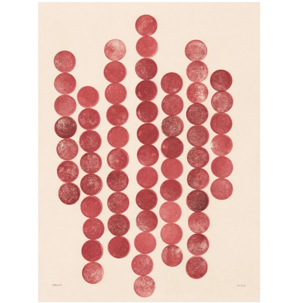 Peinture abstraite - illustration abstraite signée Eawy