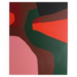 Peinture abstraite n.4 sur toile tendue