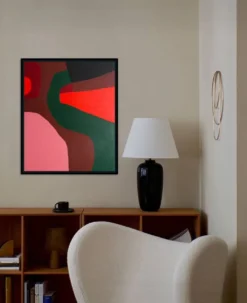 Peinture abstraite n.4 sur toile tendue