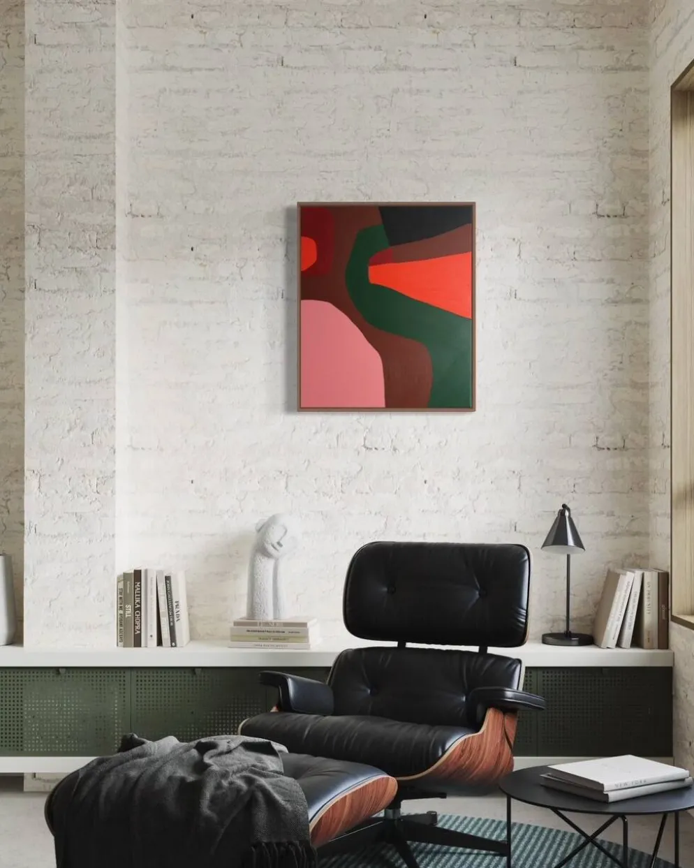 Peinture abstraite n.4 sur toile tendue