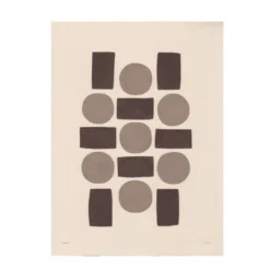Peinture abstraite signée Eawy