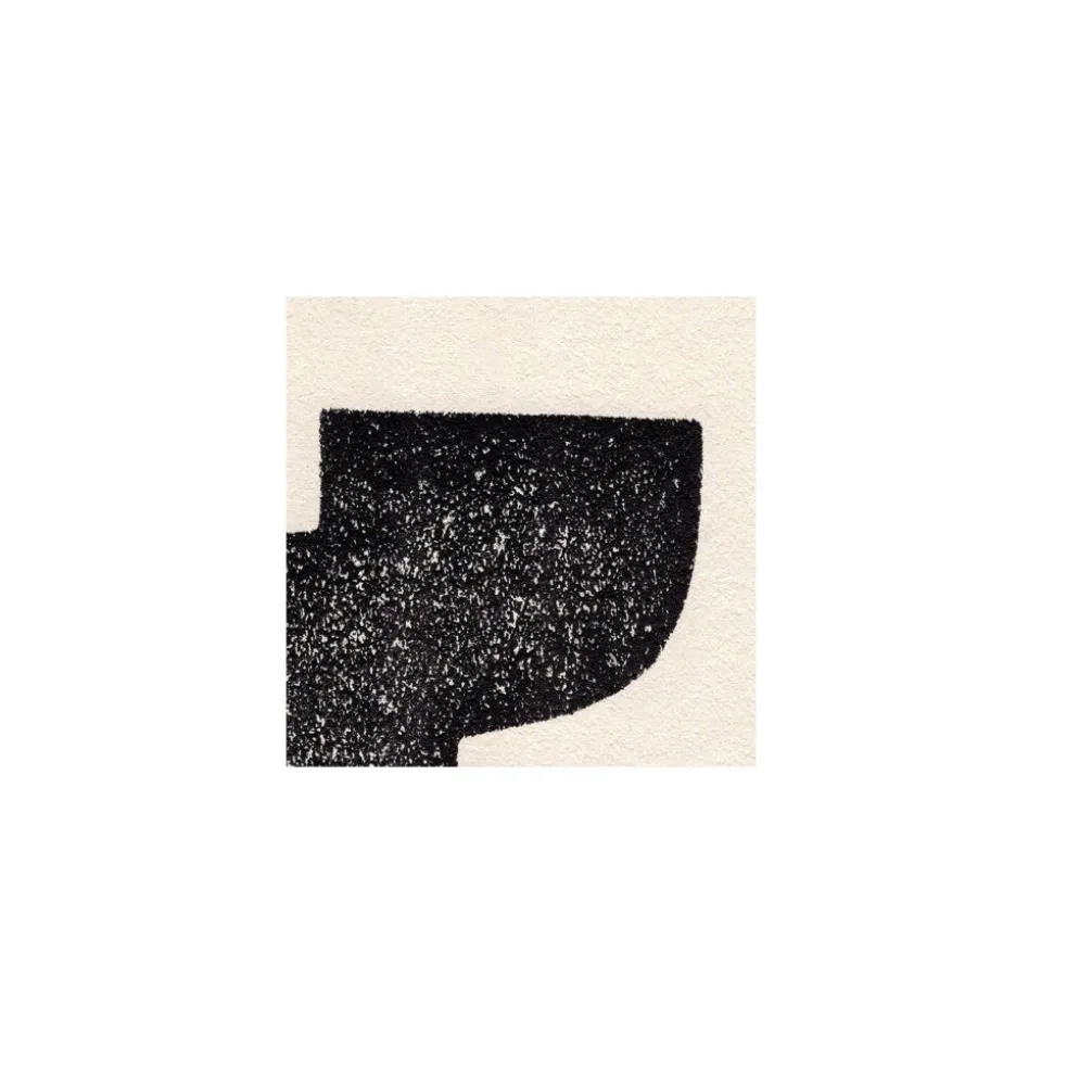 Peinture abstraite sur papier signée eawy