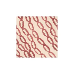 Peinture abstraite sur papier illustration rouge foncé signée Eawy