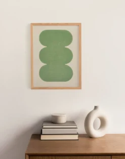 Peinture abstraite sur papier - signée Eawy
