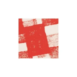 Peinture abstraite 30x40cm illustration rouge signée eawy