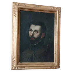 Peinture ancienne de Saint François Xavier - École italienne, fin du XVIIe siècle