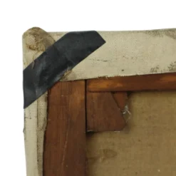 Peinture antique portrait d'un homme signé début du 20e siècle