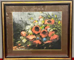 Peinture "Bouquet de fleurs".