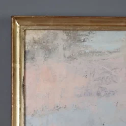Peinture contemporaine signée Attilio Rossi, huile sur toile, années 1980