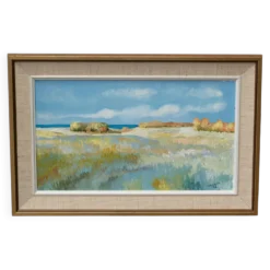 Peinture de paysage scandinave par S Nilson 1976