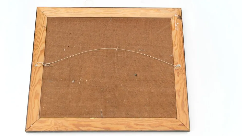 Peinture des années 1970 par Alexander Roos