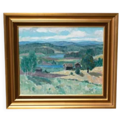Peinture des années 1970 par Evald Hedenström