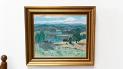 Peinture des années 1970 par Evald Hedenström