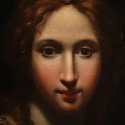 Peinture italienne ancienne du XVIIe siècle, allégorie de la magnificence.