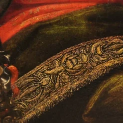 Peinture italienne ancienne du XVIIe siècle, allégorie de la magnificence.