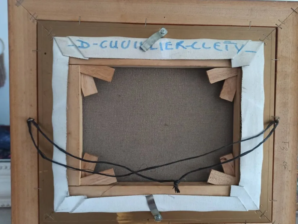 Peinture à l'huile avec cadre Direyde qualité