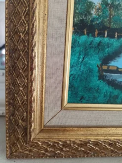 Peinture à l'huile avec cadre Direyde qualité