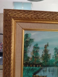 Peinture à l'huile avec cadre Direyde qualité