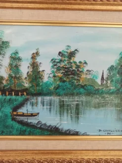 Peinture à l'huile avec cadre Direyde qualité