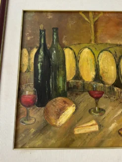 Peinture à l’huile nature morte
