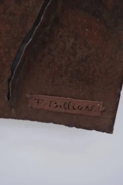 Peinture Sculpture murale « Jim l’Indien » de F BILLION