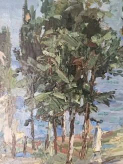 Peinture sur panneau