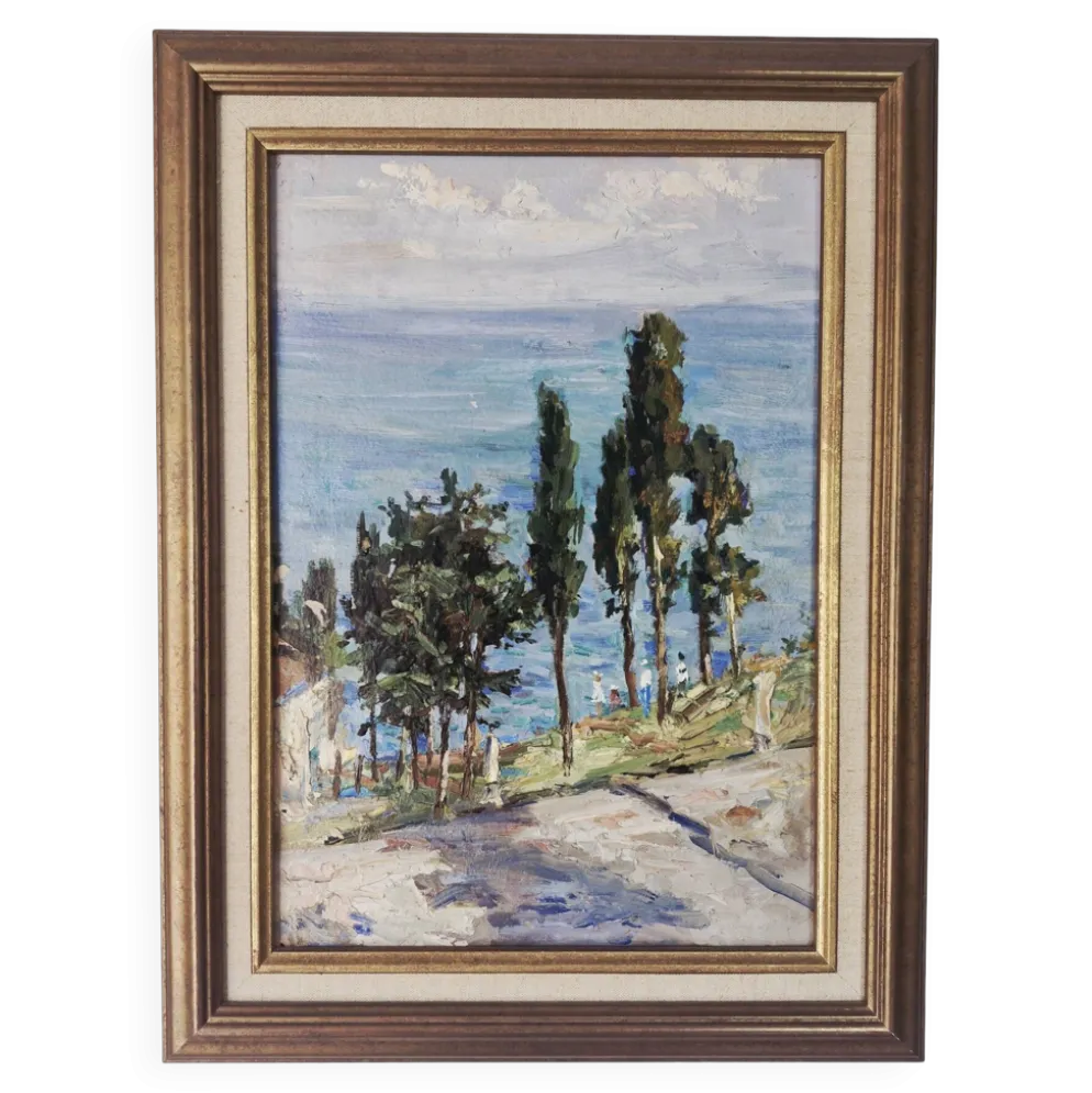 Peinture sur panneau