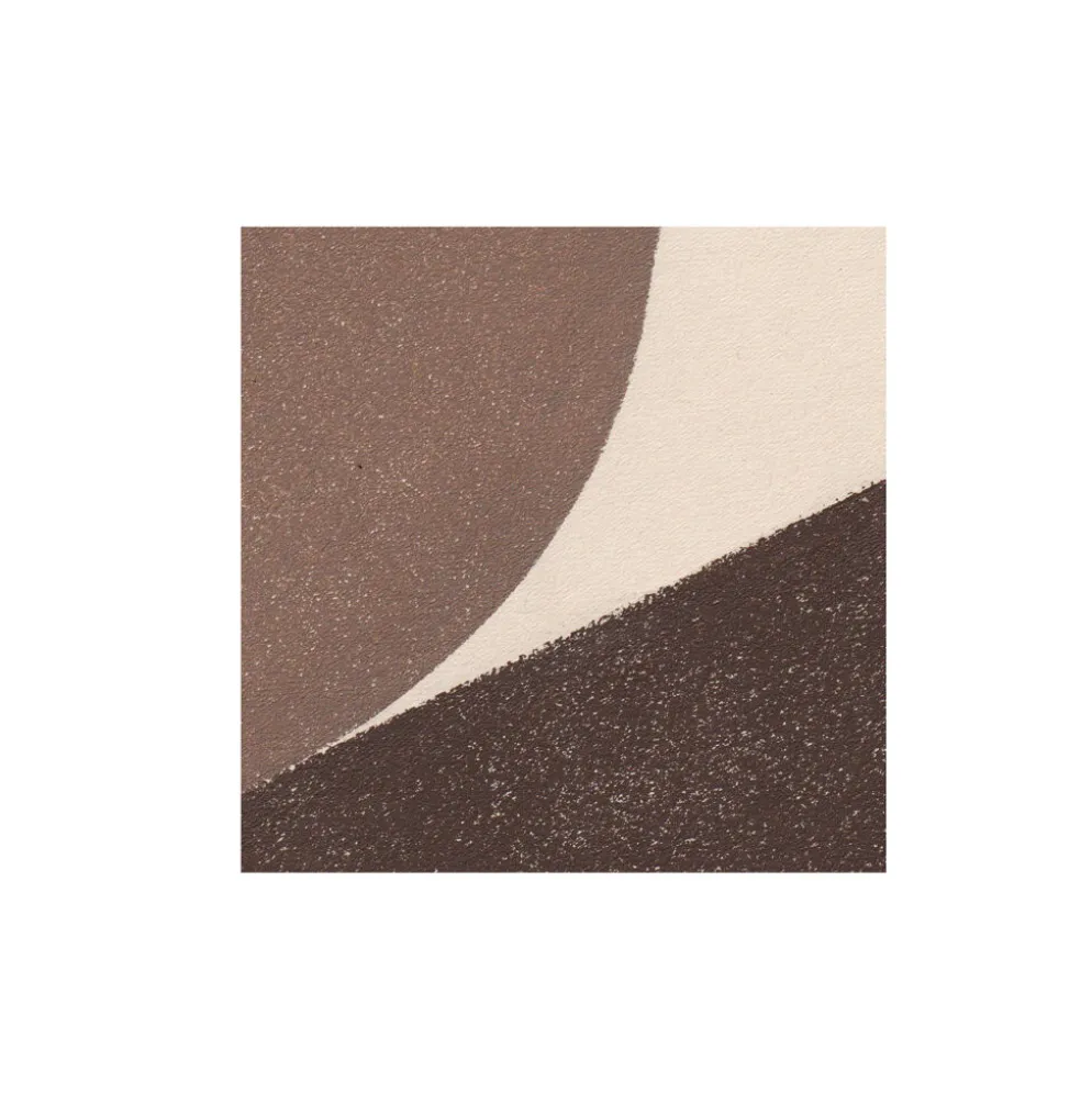 Peinture sur papier abstraite signée Eawy