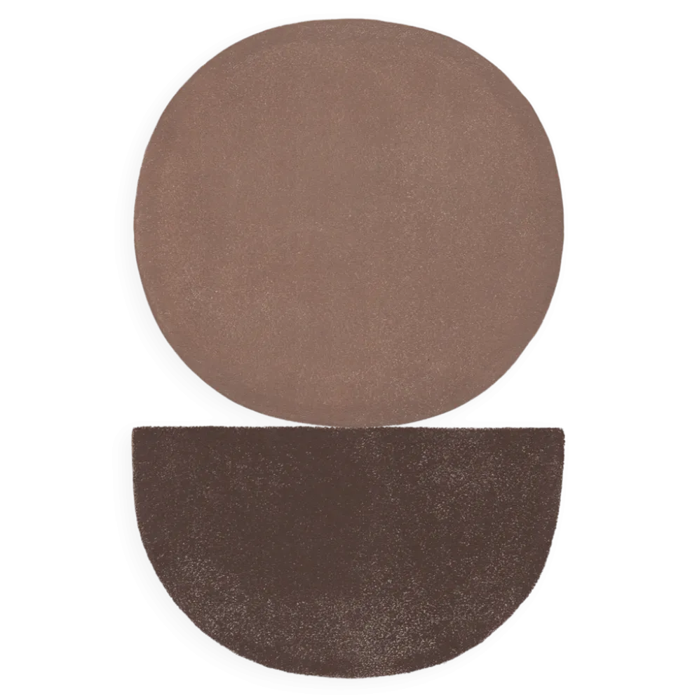 Peinture sur papier abstraite signée Eawy