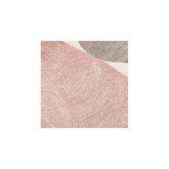 Peinture sur papier - illustration abstraite "galets" signée eawy