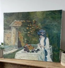 Peinture sur toile vintage d'après Childe Hassam